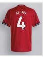 Manchester United Matthijs de Ligt #4 Heimtrikot 2025-26 Kurzarm